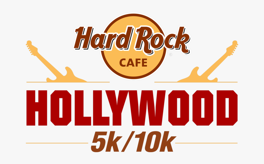 Hollywood Sign Png Clipart Background - Hard Rock Cafe Hollywood Race, Transparent Clipart