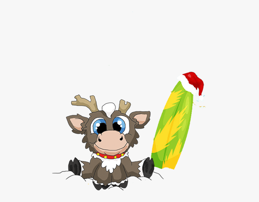 Reindeer In Here, Transparent Clipart