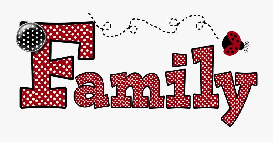 Hollywood Clipart Word - Family Word Art Transparent Background, Transparent Clipart