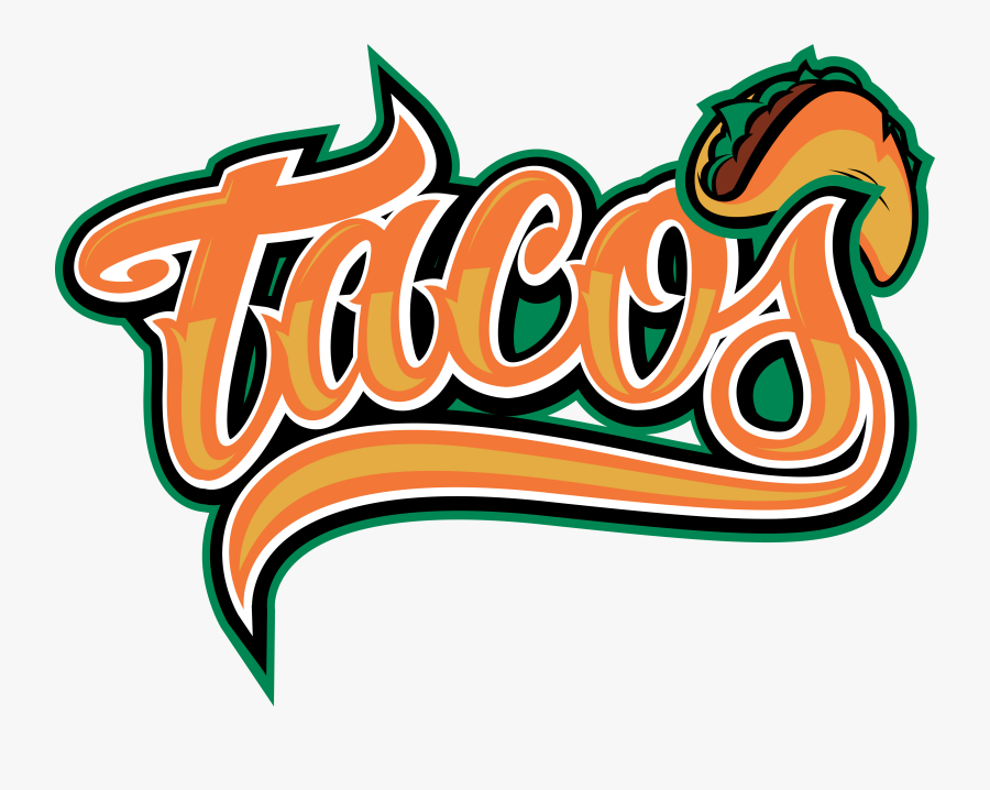 Tacos Clipart Simple Taco - Fresno Grizzlies Taco Logo, Transparent Clipart