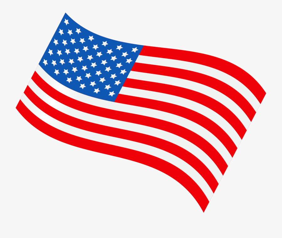Of The United - United States Flag Cartoon, Transparent Clipart