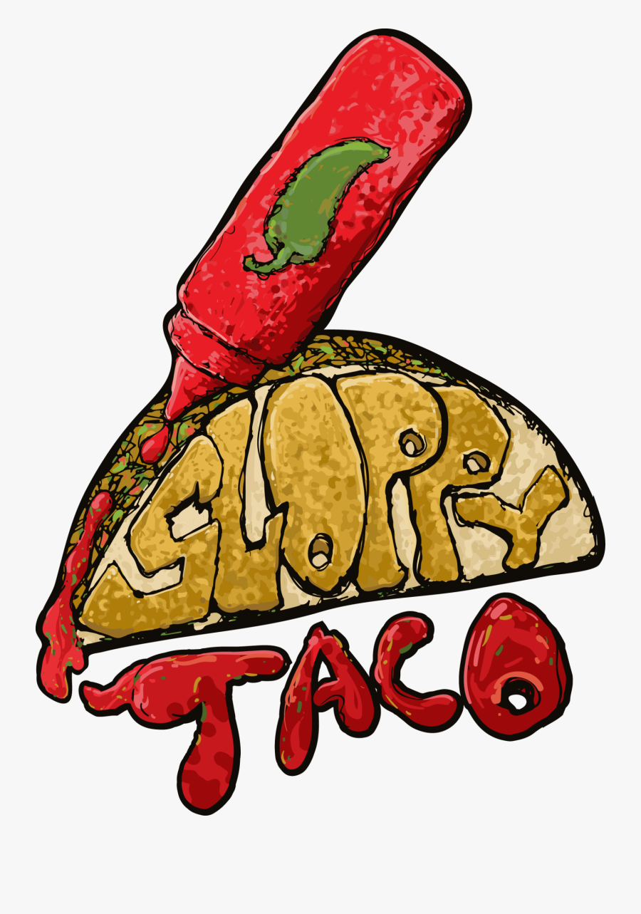 Unisex T - Sloppy Taco, Transparent Clipart