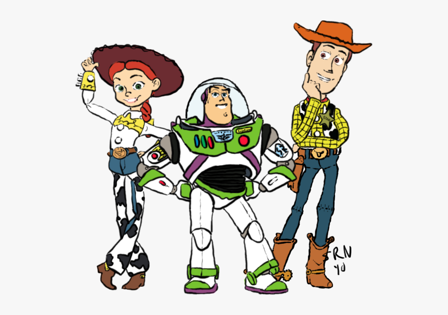 Toy Story Clipart Woody Drawing - Woody Toy Story Drawing Easy, Transparent Clipart