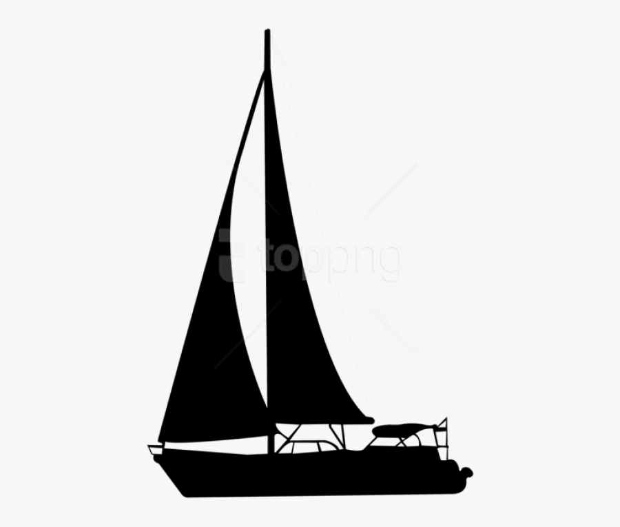 Transparent Background Sailboat Png, Transparent Clipart