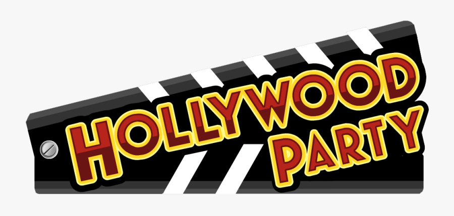 Parties Magic Wish Party - Hollywood Party Logo, Transparent Clipart