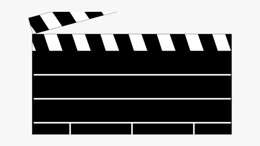 Beautiful Clapboard Template Image - Movie Clapboard, Transparent Clipart