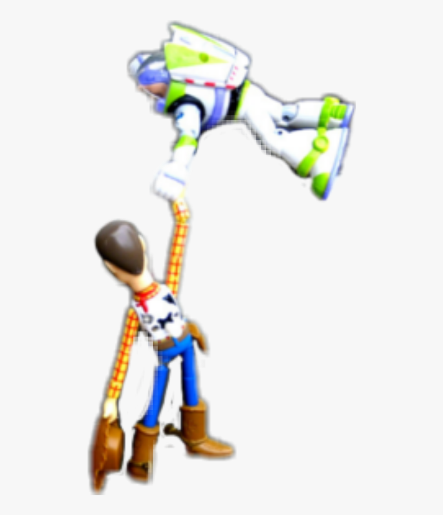 Toy Story Clipart , Png Download - Hanging Buzz And Woody, Transparent Clipart