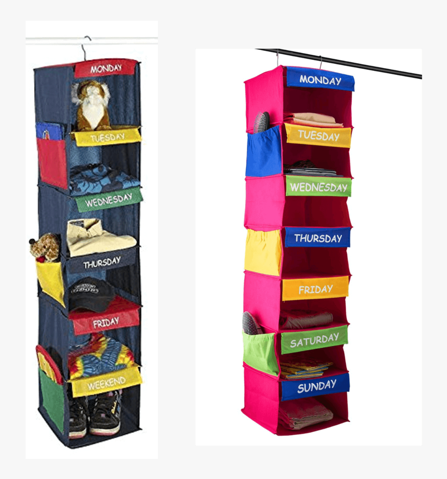 Blog Life Well Placed Professional Home Organizer Ⓒ - Hanging Closet Organizer For Kids, Transparent Clipart