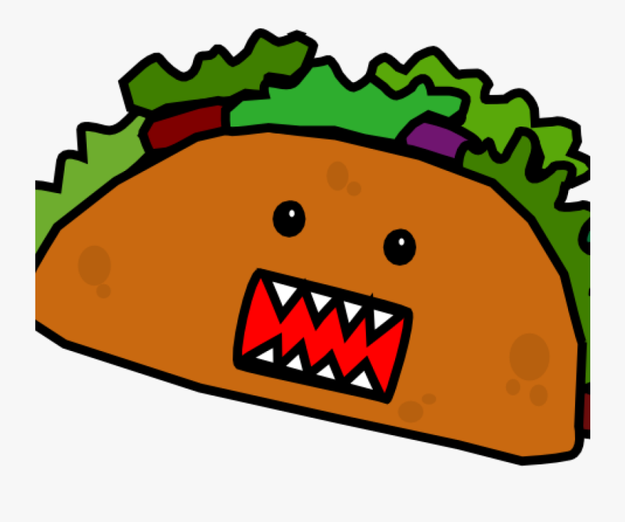 Taco Clip Talking - Cartoon Tacos, Transparent Clipart