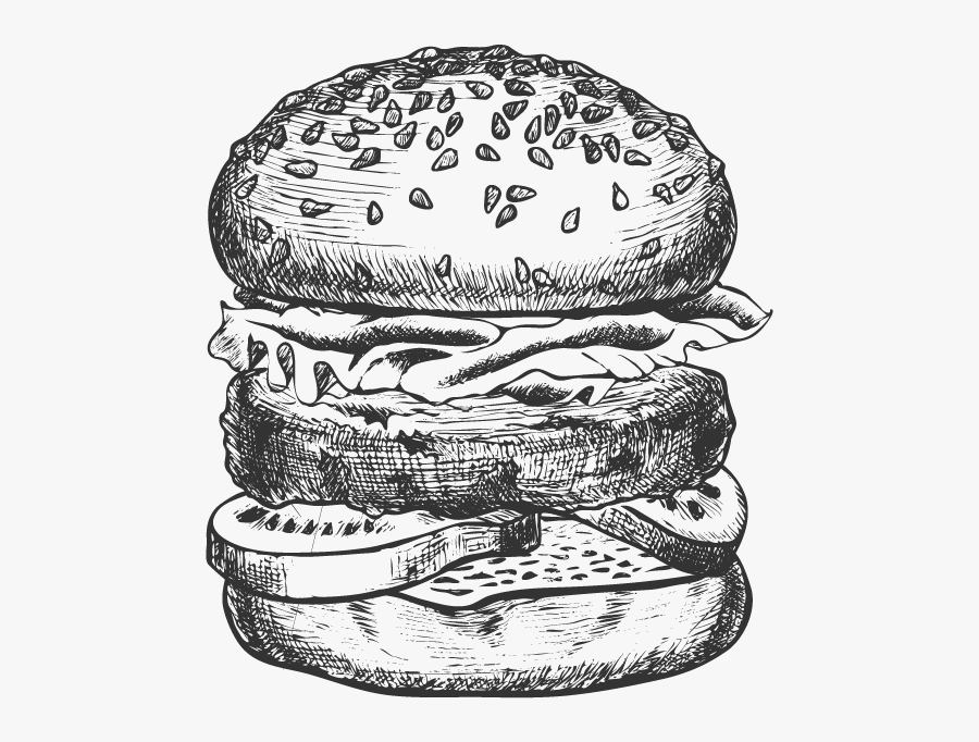 Fish Tacos Clipart - Burger Illustration, Transparent Clipart
