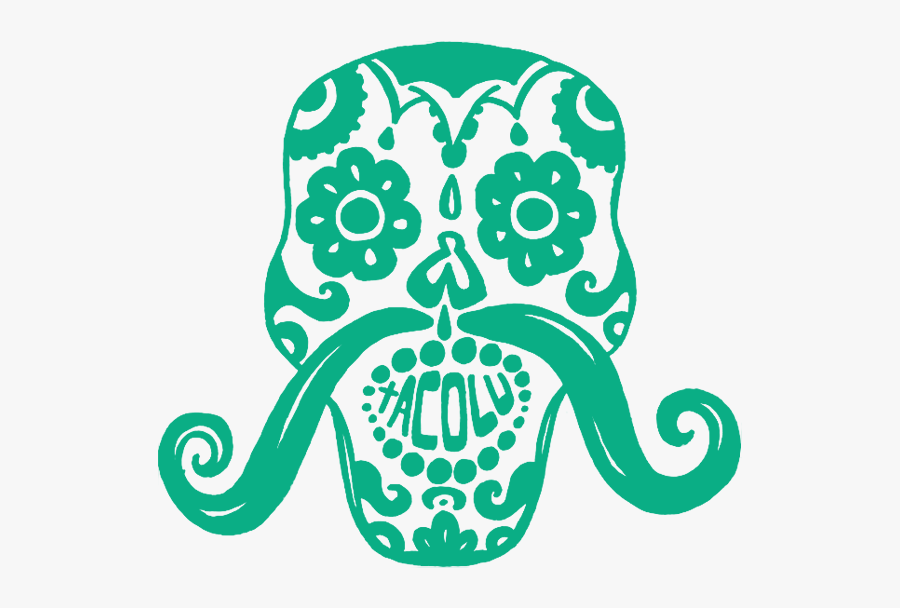 Tacos & Tequila Scull - Taco Lu Png, Transparent Clipart