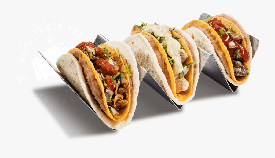 Tacos Clipart Taco Lunch - Hacienda Food Truck Tacos, Transparent Clipart