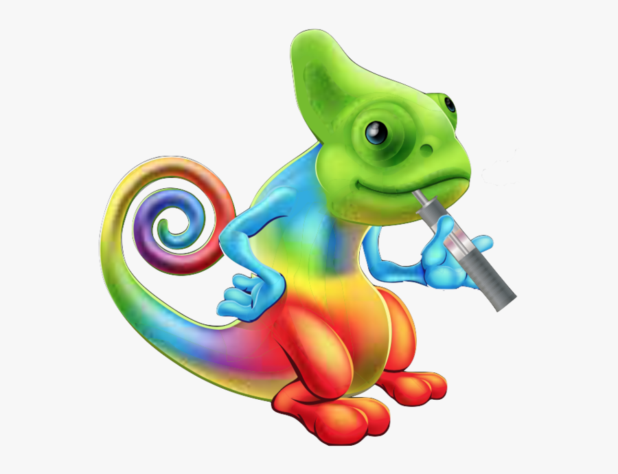 Chameleon, Wild Life, Animal Kingdom, Animal, Zoo, - Cartoon Chameleon Png, Transparent Clipart