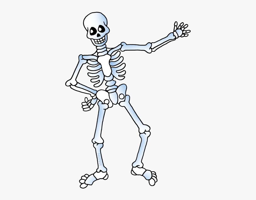Skeleton - Halloween Skeleton Clipart, Transparent Clipart