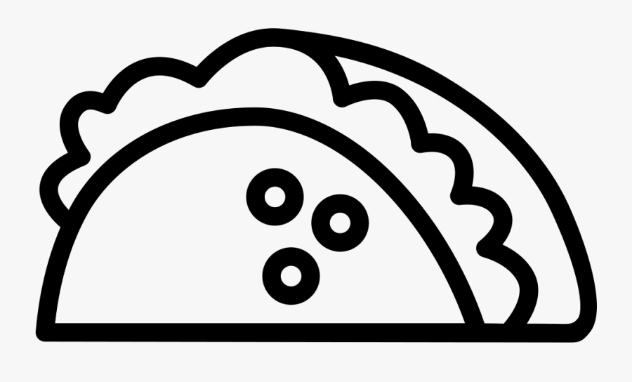 Clip Art Stock Mexican Taco Png Icon - Iconos Tacos, Transparent Clipart