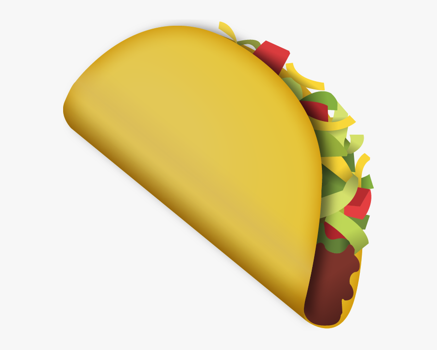 Download Taco Emoji Icon - Transparent Background Taco Emoji, Transparent Clipart