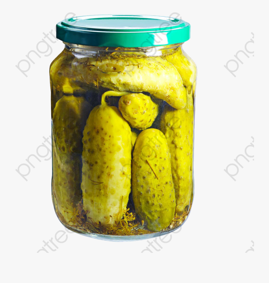 Cucumber Canned - Jar Of Pickles Png, Transparent Clipart