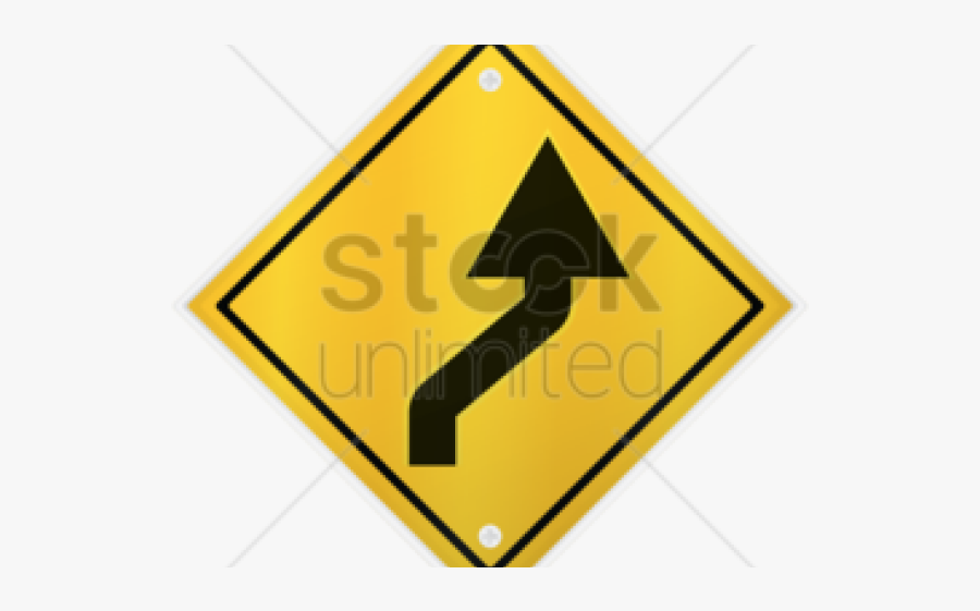 Street Clipart Curve Road - Desenho Cadeirinha De Carro, Transparent Clipart