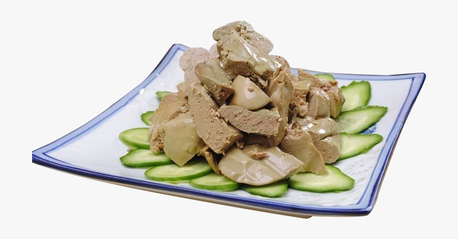 Cuisine Chinese Vegetarian Gras Cucumber Liver Foie - Side Dish, Transparent Clipart