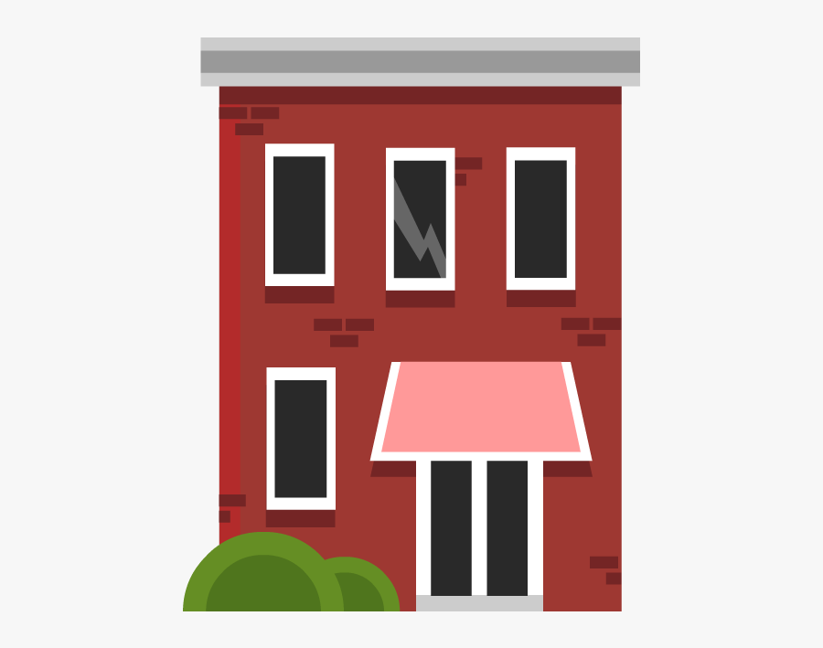 House On Mango Street Transparent Png Clipart Free - House On Mango Street Drawing, Transparent Clipart