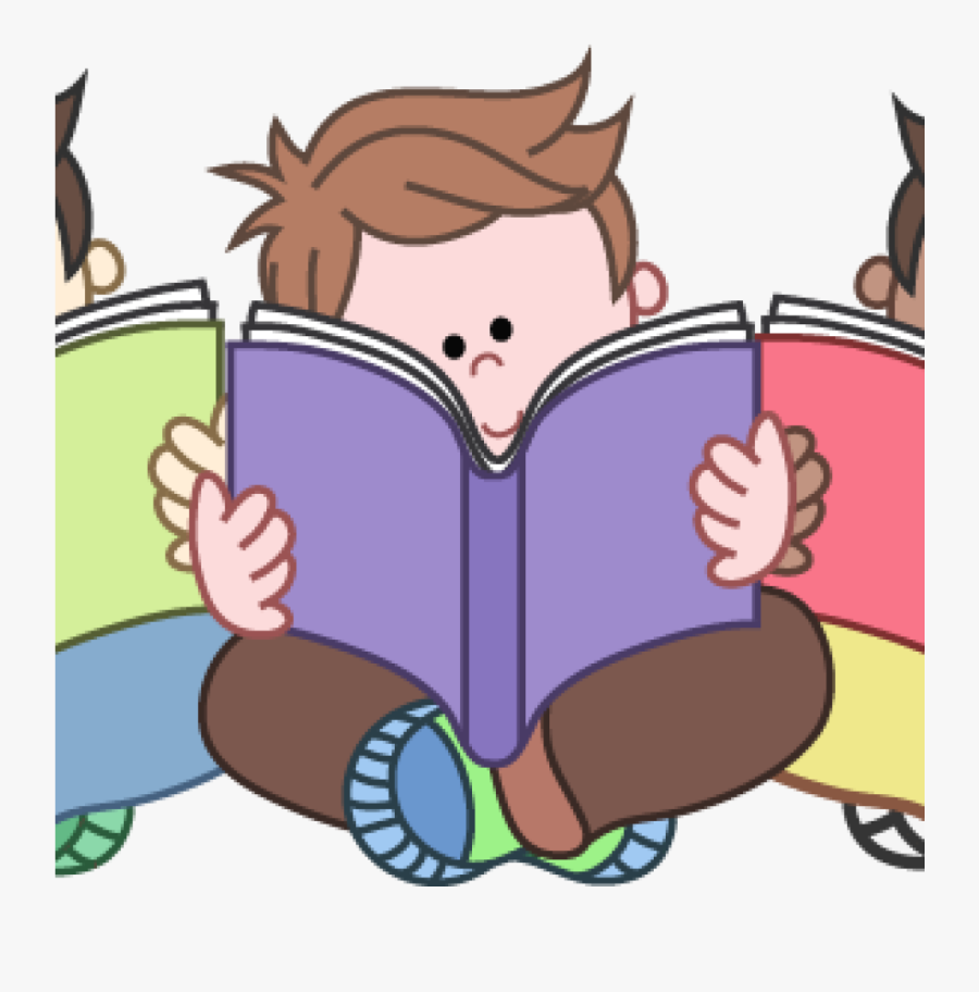 Student Reading Clipart Reading Clip Art For Teachers - School Reading Club, Transparent Clipart