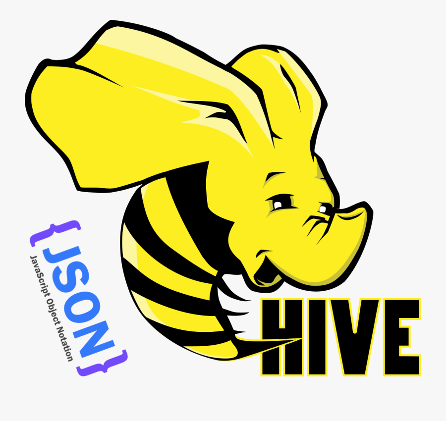Hive Clipart Transparent - Apache Hive Logo, Transparent Clipart
