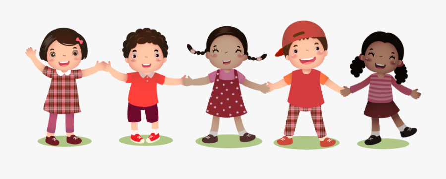Daycare Clipart Group Work - Desenho De Crianção Com As Mãos Para Cima, Transparent Clipart