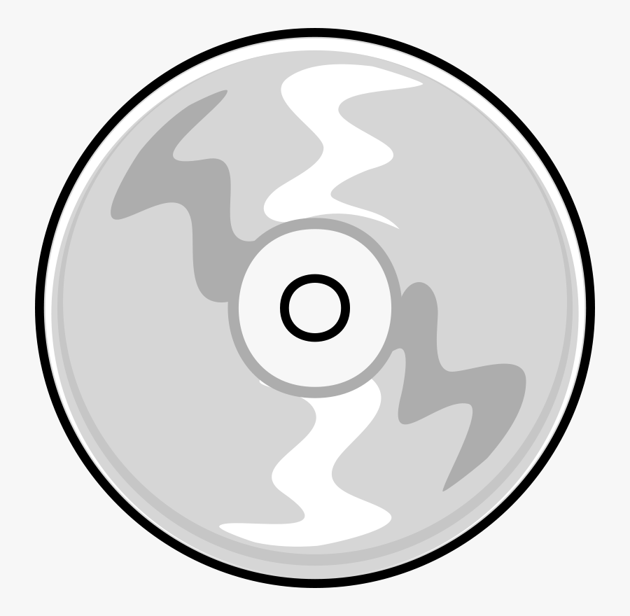 Clip Art Cd Data - Compact Disc, Transparent Clipart