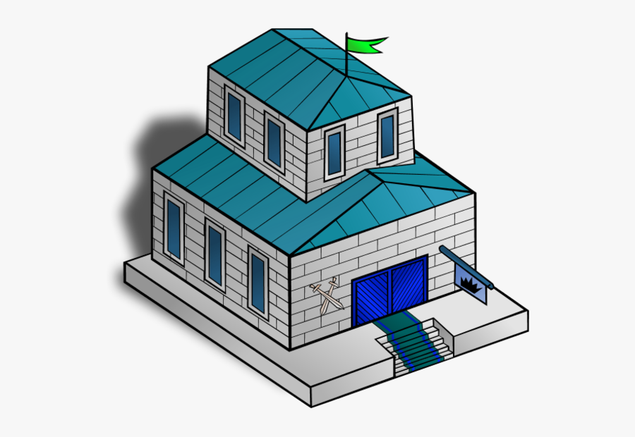 Town Hall Vector Clip Art, Transparent Clipart