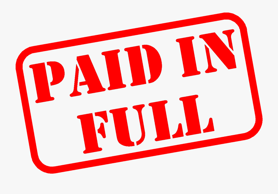 Daycare For Dogs - Paid In Full Stamp Png, Transparent Clipart