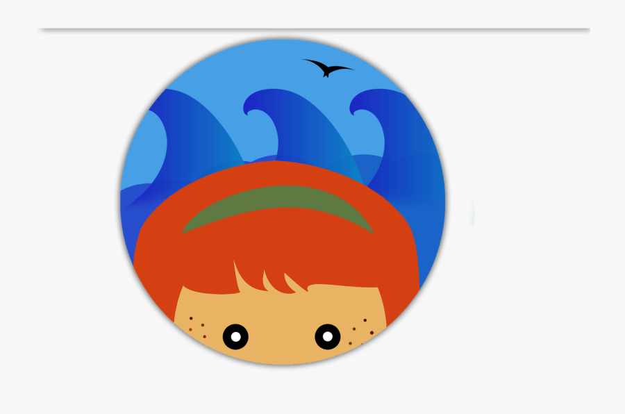 Sea Clipart Seaside Town - Circle, Transparent Clipart