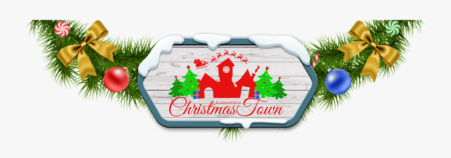 Christmas Tree Clipart Sitewide Coupon - Christmas Town Logo, Transparent Clipart