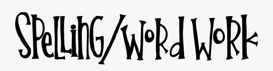 Melonheadz Word Work Clipart, Transparent Clipart