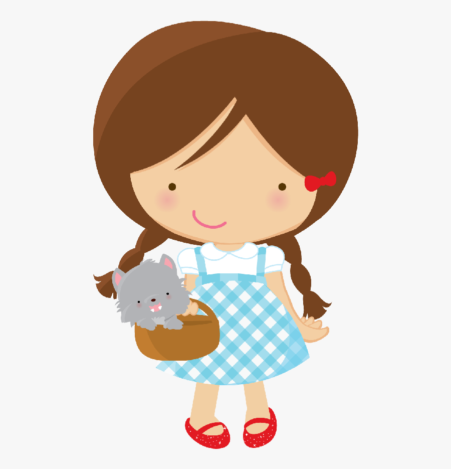 Transparent Wizard Of Oz Clipart - Desenho Dorothy Magico De Oz, Transparent Clipart