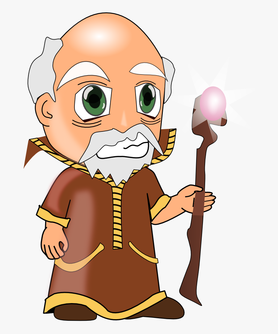 Free Vector Graphic - Wise Old Man Clipart, Transparent Clipart