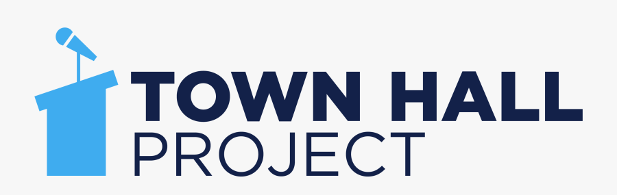 Town Hall Meeting Logo, Transparent Clipart