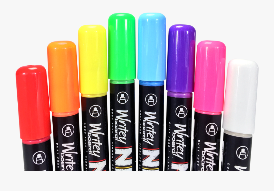 Transparent Markers Transparent Background - Liquid Chalk Marker Png, Transparent Clipart