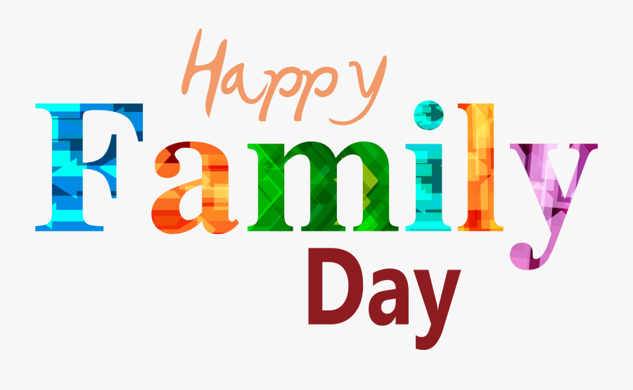 Transparent Family Reunion Clip Art - Logo Happy Family Png, Transparent Clipart