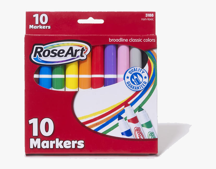 Roseart Markers, Transparent Clipart