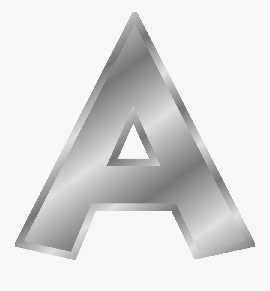 Angle,triangle,letter - Cool Letter A Transparent, Transparent Clipart