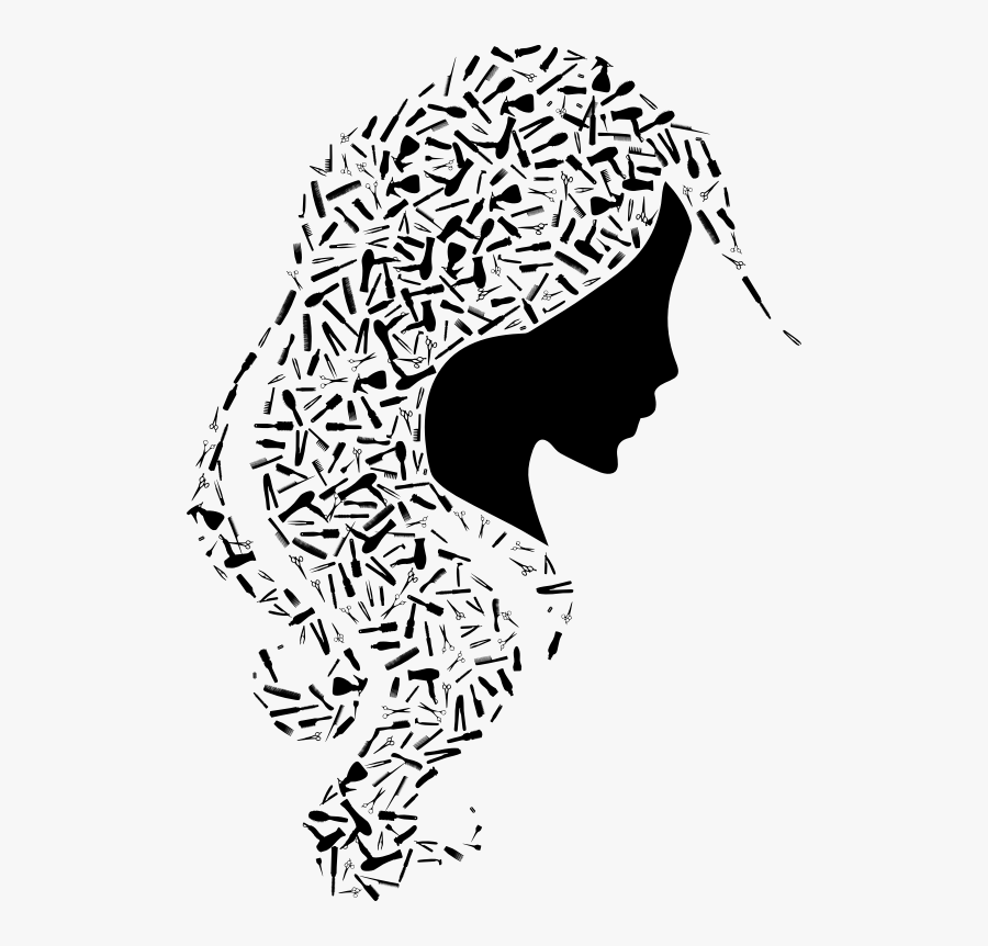 Art,monochrome Photography,carnivoran - Gambar Peralatan Salon Animasi, Transparent Clipart