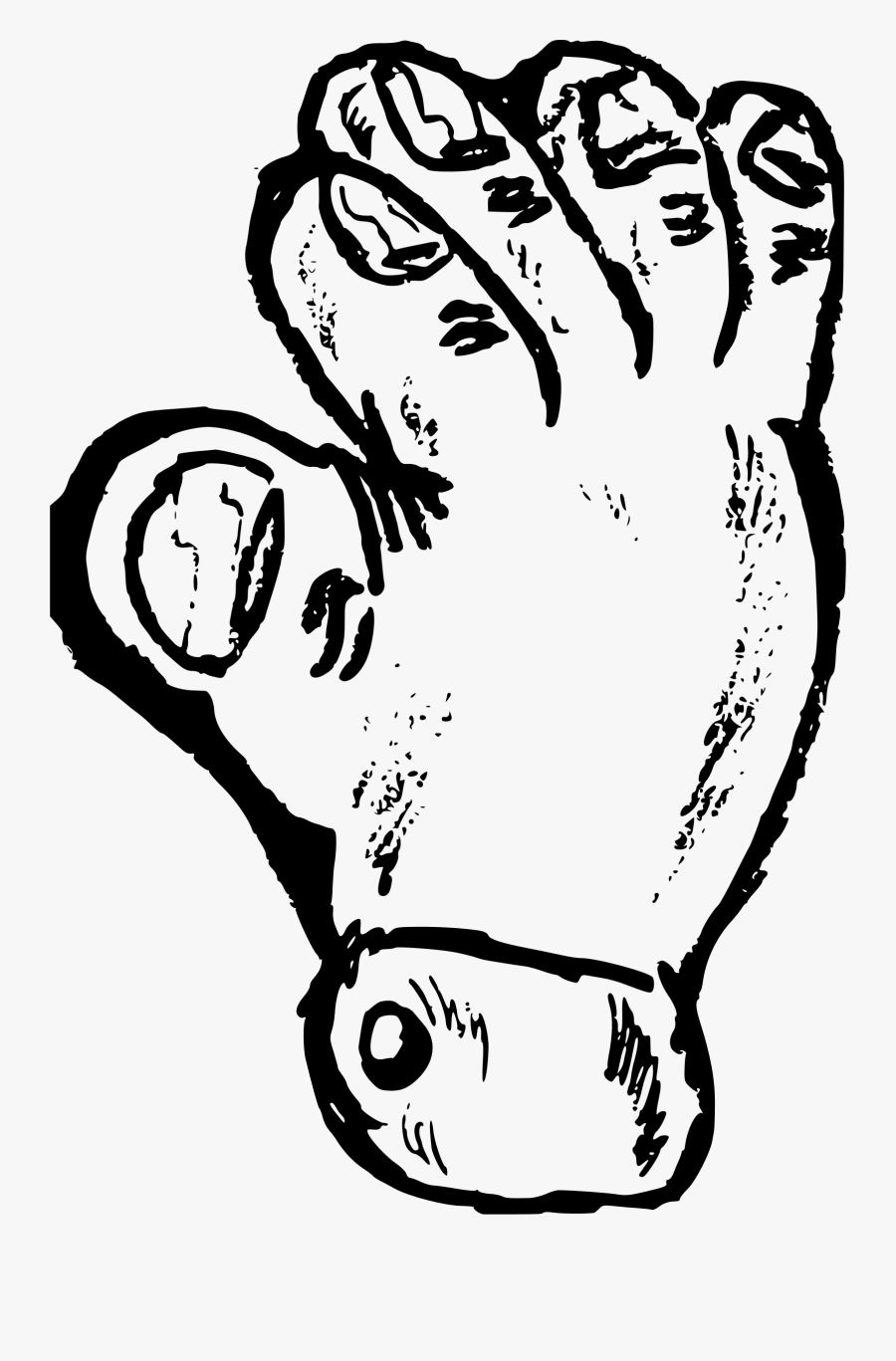 Transparent Fat Clipart - Fat Fingers Clip Art, Transparent Clipart