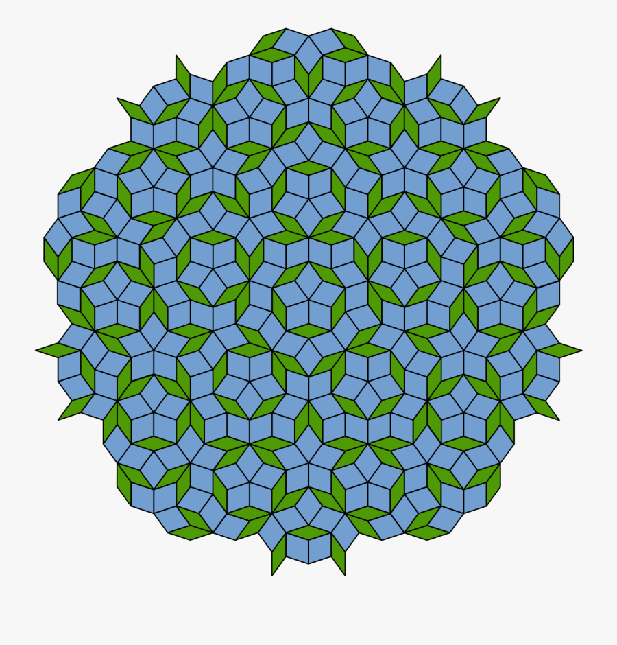 Penrose Tiling Svg, Transparent Clipart
