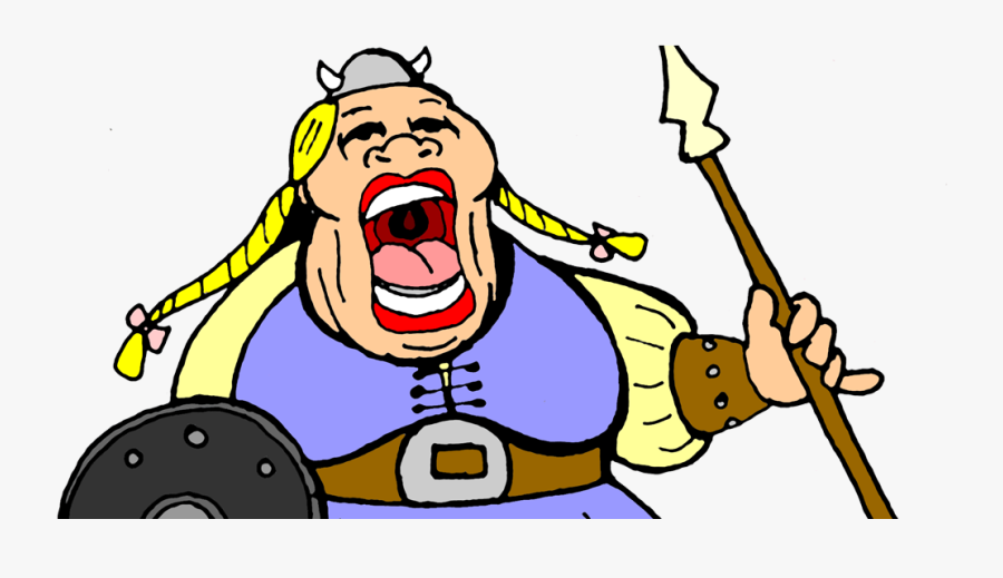 On The Light Side - Opera Singer Clipart, Transparent Clipart