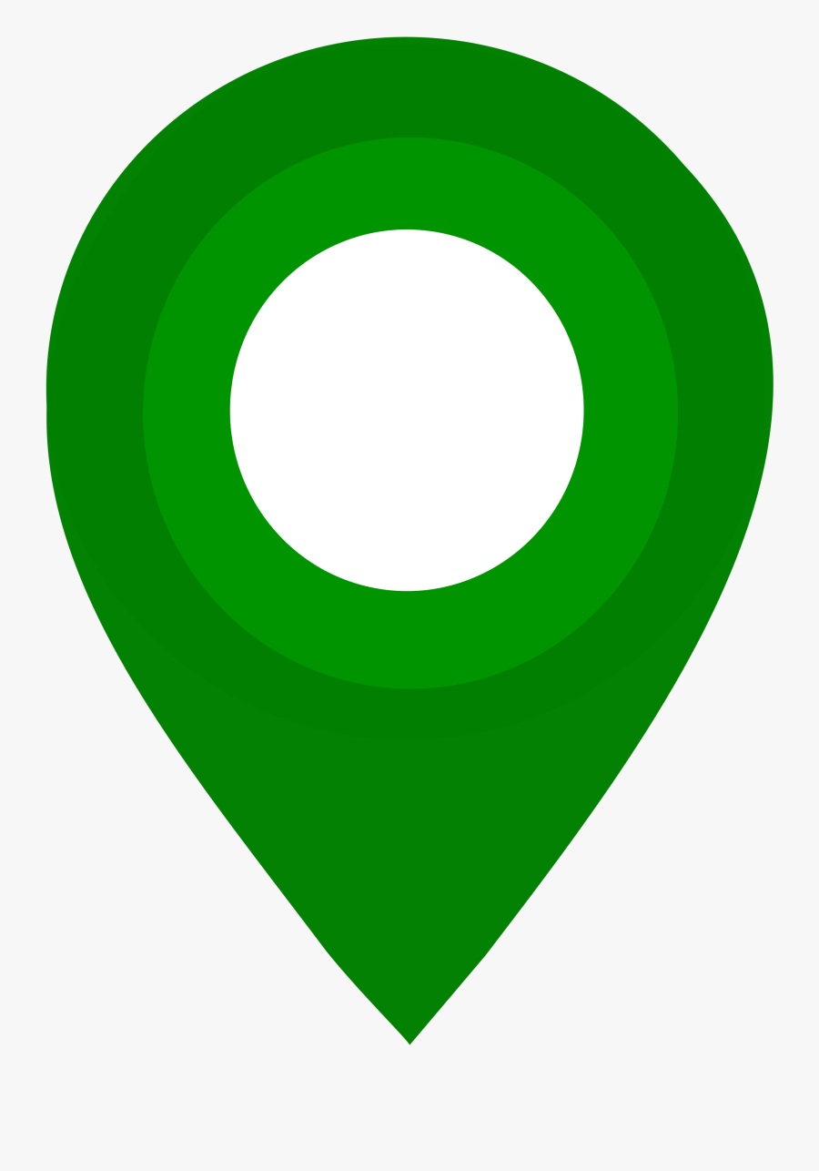 Filemap Pin Icon Green - Green Map Pin Icon, Transparent Clipart