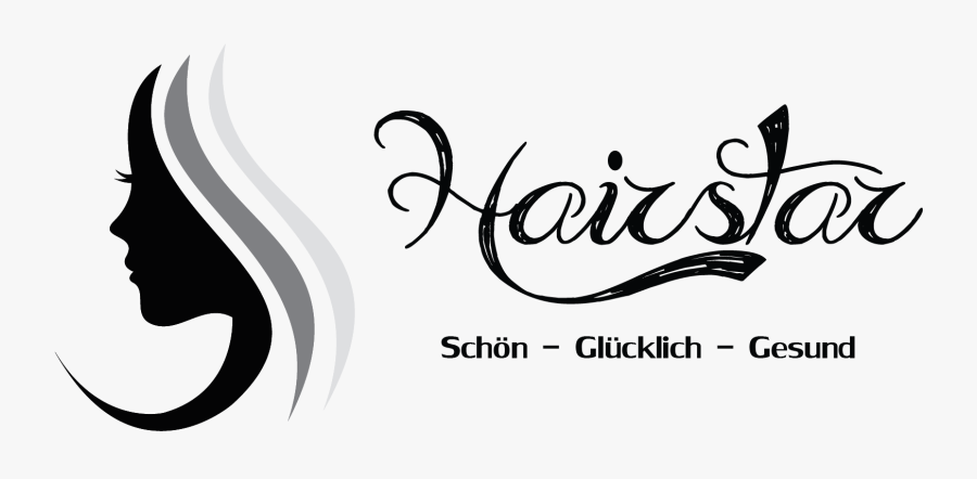 Clip Art Hair Salon Logo Design - Calligraphy, Transparent Clipart