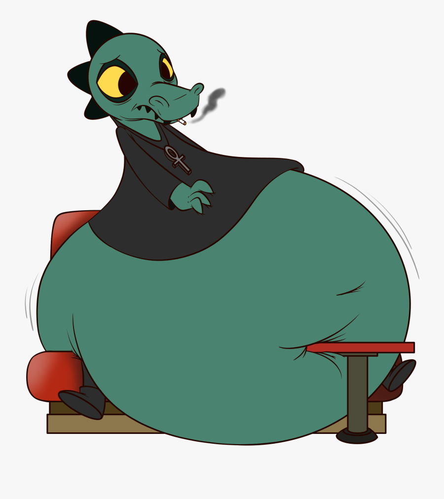 Fat Bea By Kylestudios - Night In The Woods Vore, Transparent Clipart