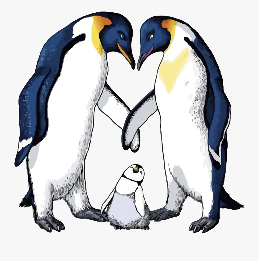 Happy Feet Family Clipart Png - Only Child Family, Transparent Clipart