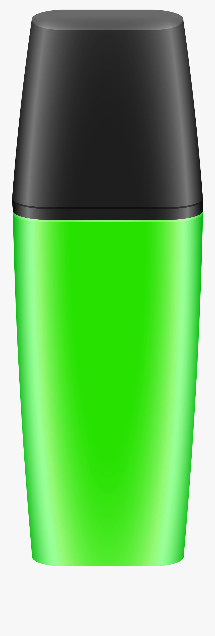 Neon Green Text Marker Png Clip Art Image - Neon Green Marker, Transparent Clipart
