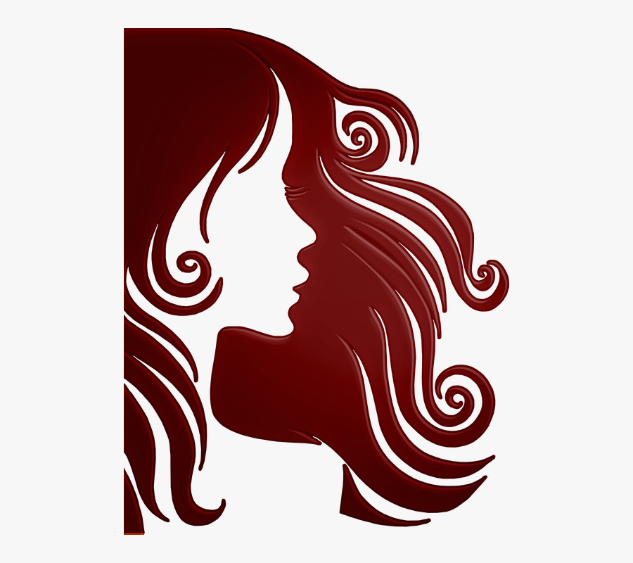 Heads Up Hair Salon Has Been Making Natick, Ma Look - Long Hair Silhouette Png, Transparent Clipart